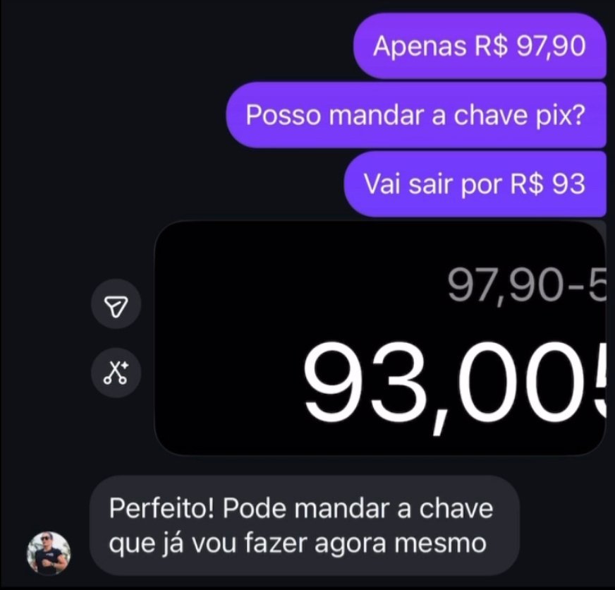 Comprovante de pagamento